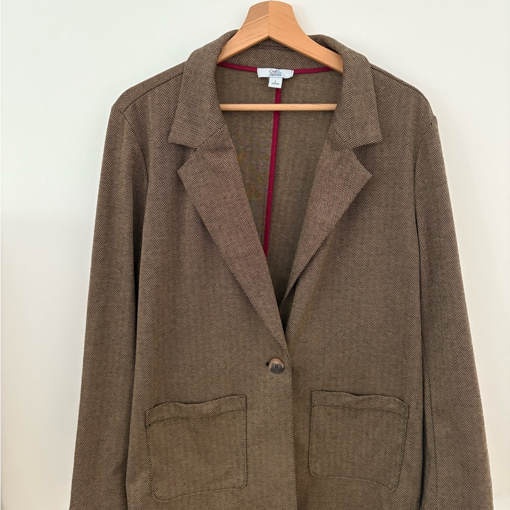 Croft & Barrow Taupe Women's Blazer
